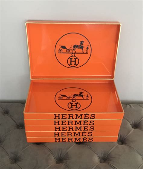 hermes meubels|Hermes trays for sale.